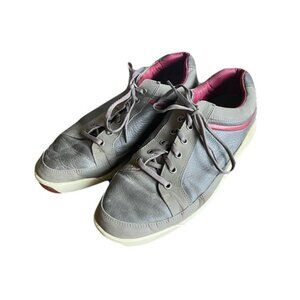 Footjoy Contour  Mens Size 11 Wide Spikeless Golf Shoes Gray Low TopFJ
